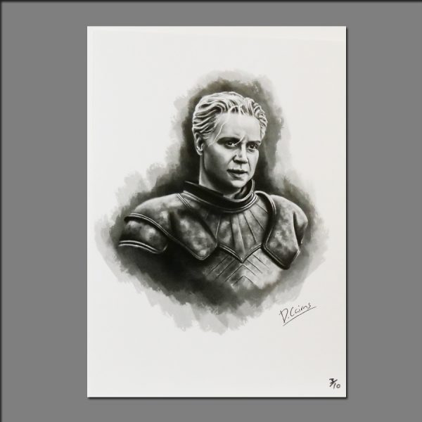 Print GOT Brienne of Tarth limited editions of 20 by David