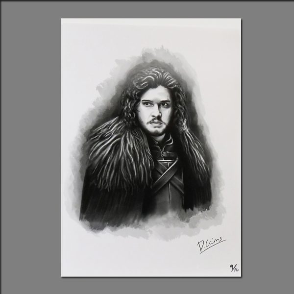 Print GOT Jon Snow limited editions of 20 by David