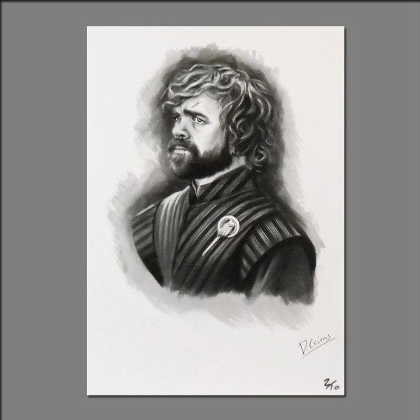 Print GOT Tyrion Lannister limited editions of 20 by David