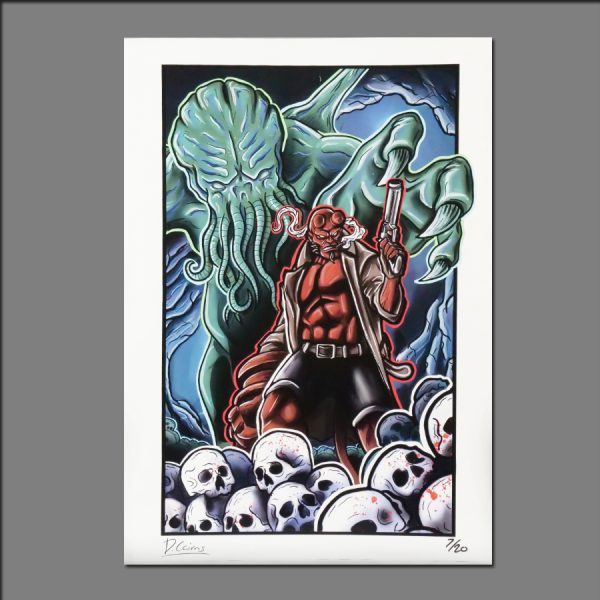 Print Hellboy by David