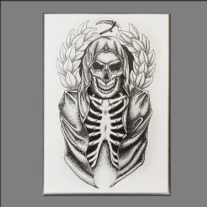 Print skull by David